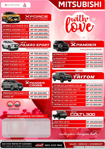 📢 Harga Pricelist Mitsubishi karanganyar 2025 Terbaru – Cek Penawaran Terbaik! 🚗